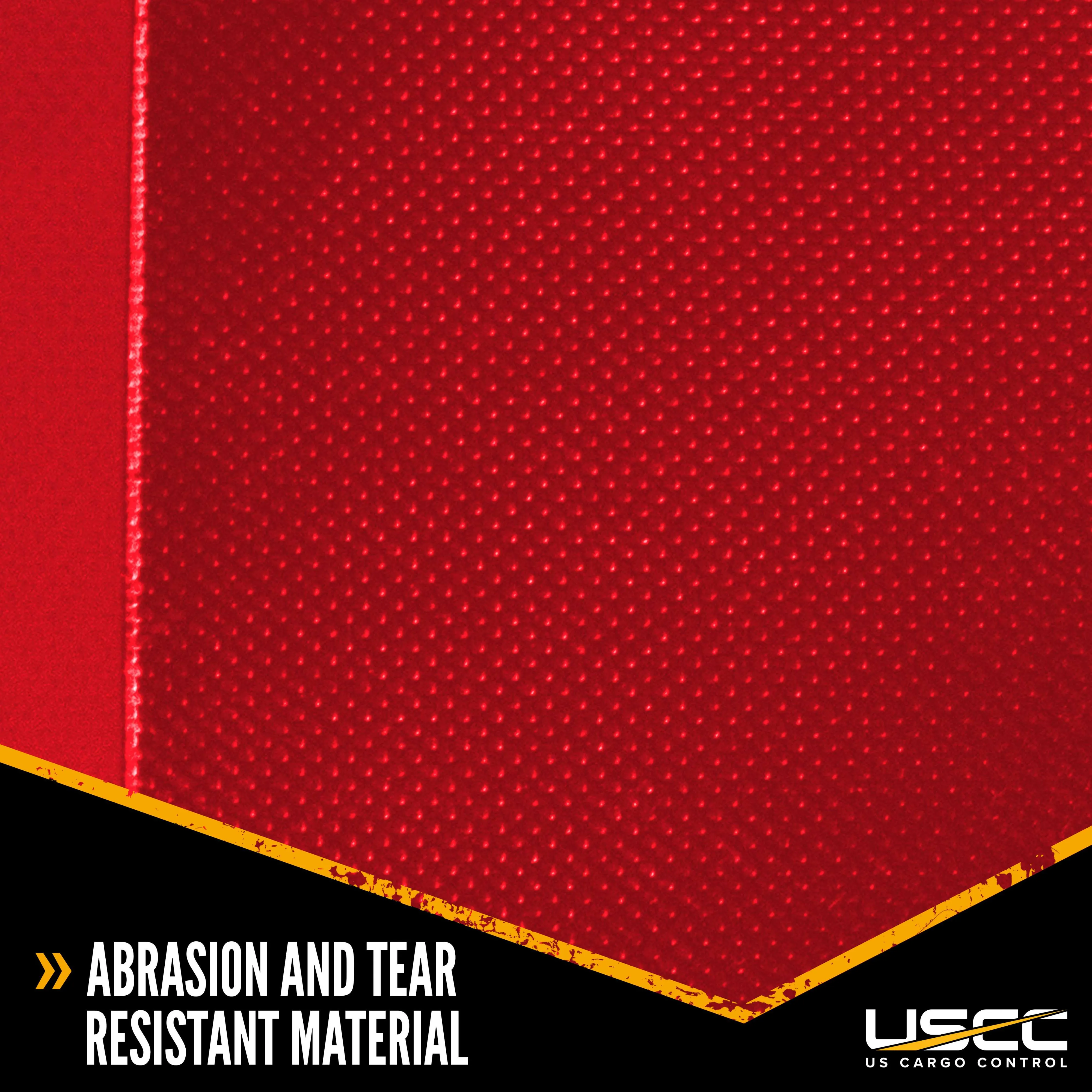 18 oz PVC Coated Polyester Tarp Roll - Red