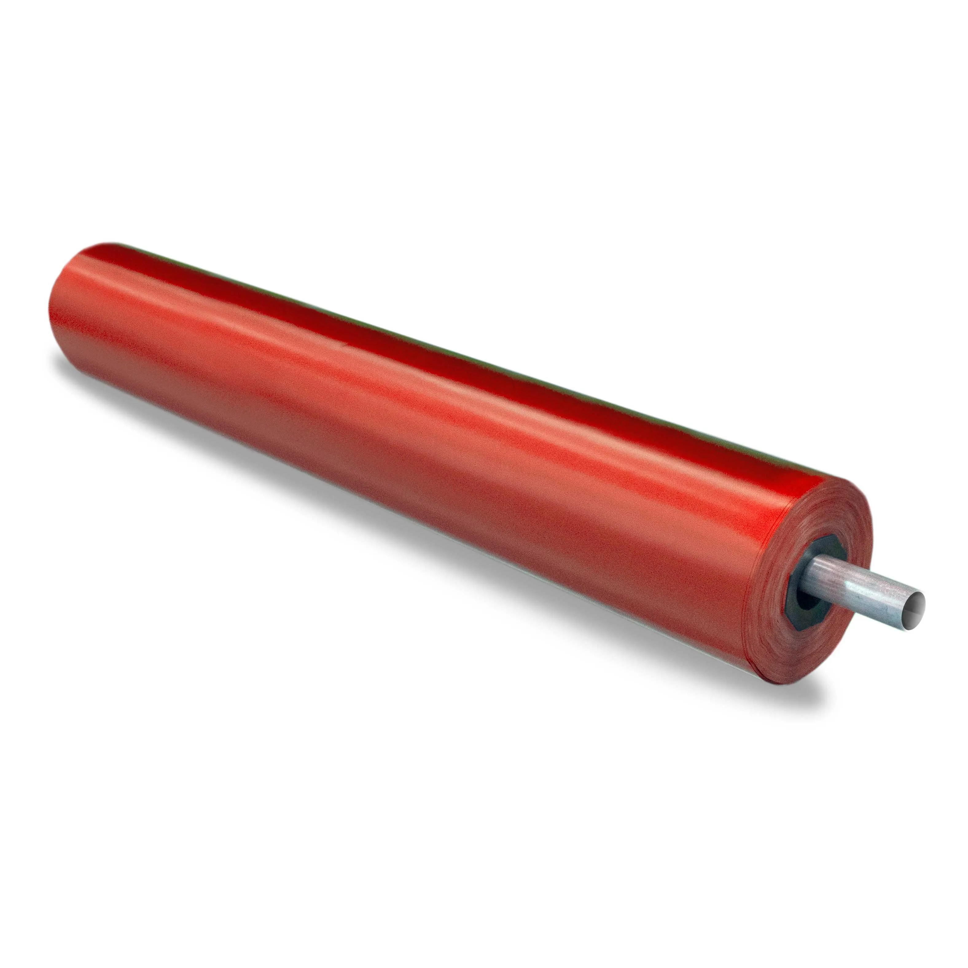 18 oz PVC Coated Polyester Tarp Roll - Red