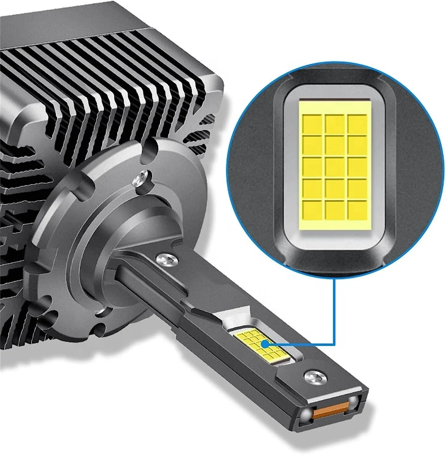 2 Pack Of D1S Led Headlight