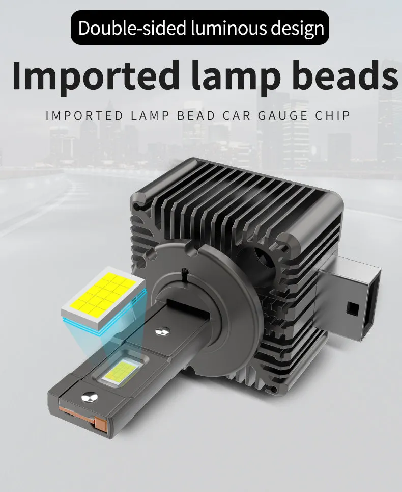 2 Pack Of D1S Led Headlight