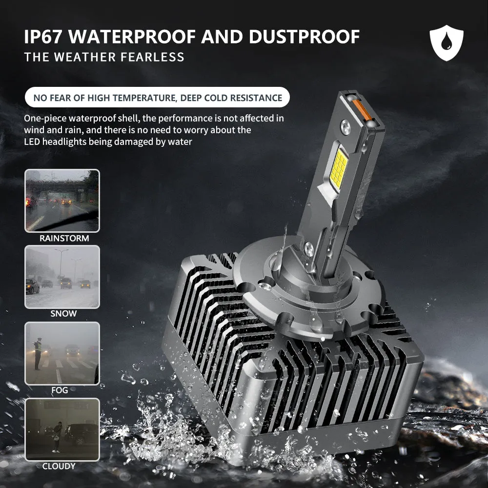 2 Pack Of D1S Led Headlight