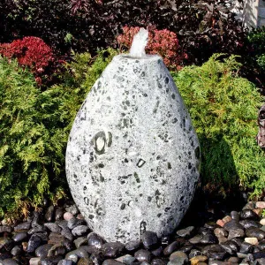 30" Green Marble Almond Fountain Kit Blue Thumb