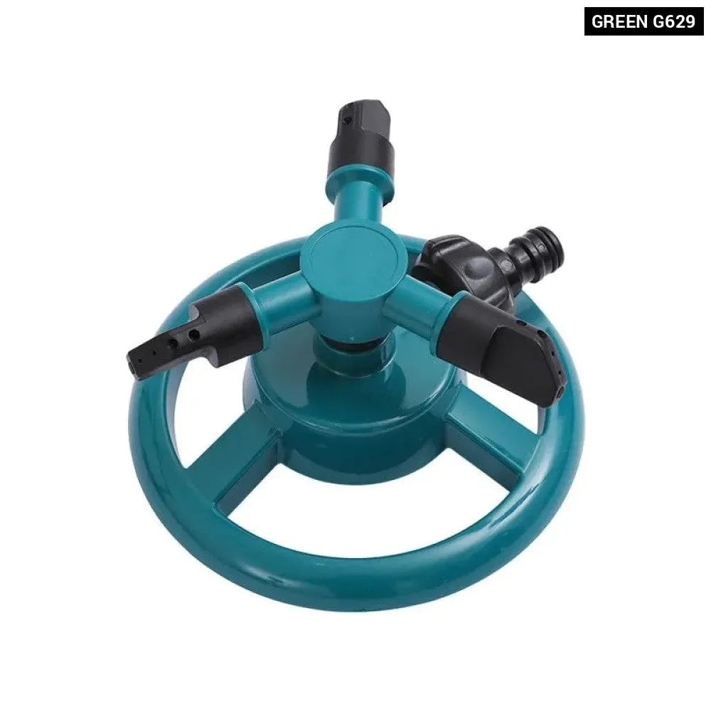 360 Degree Automatic Rotating Water Sprinkler Nozzle for Garden Irrigation