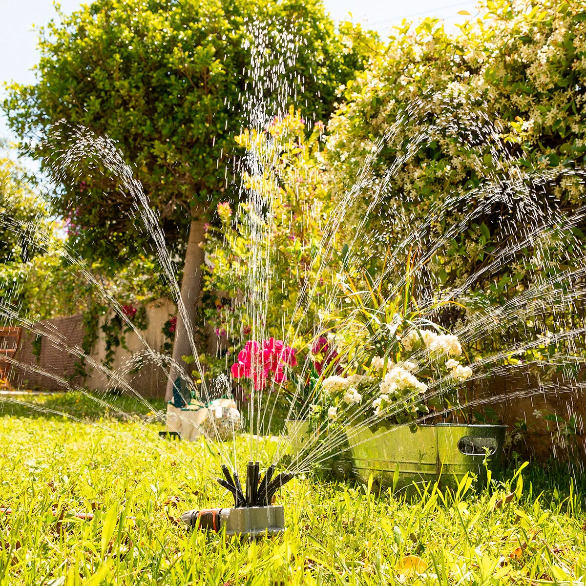 360 Garden Water Sprinkler Klerdden 36 Jets