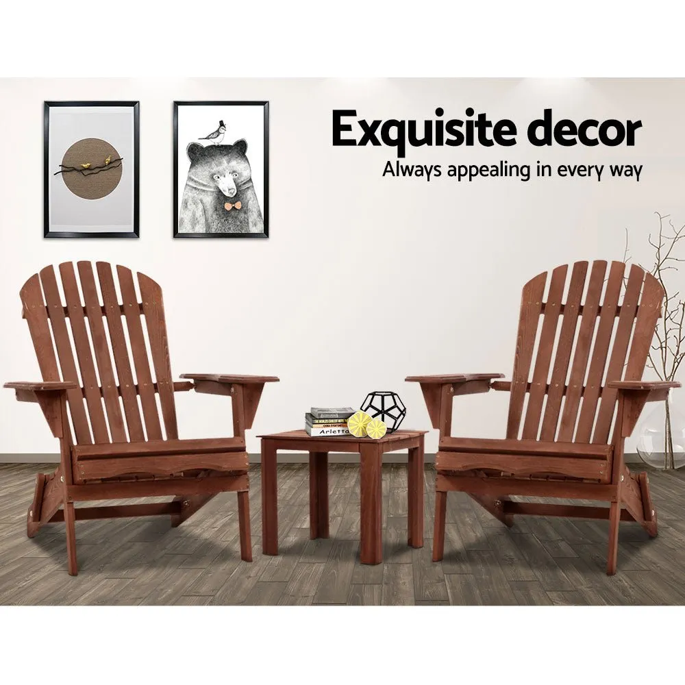 3PCS Garden Chair Set