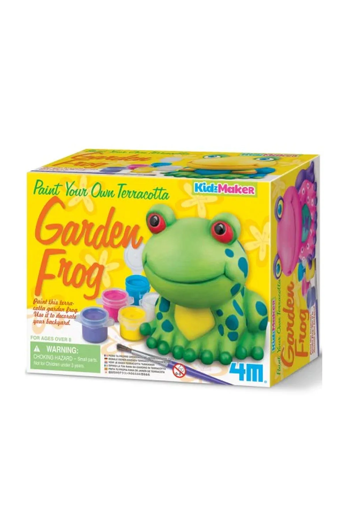 4M Paint Your Own Terracotta Garden Frog