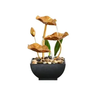 4MYL Fountain for Home Decor Waterfall Fountains indoor Home Décor Small Table Top Décor Living Room Decoration Mini Showpiece Item