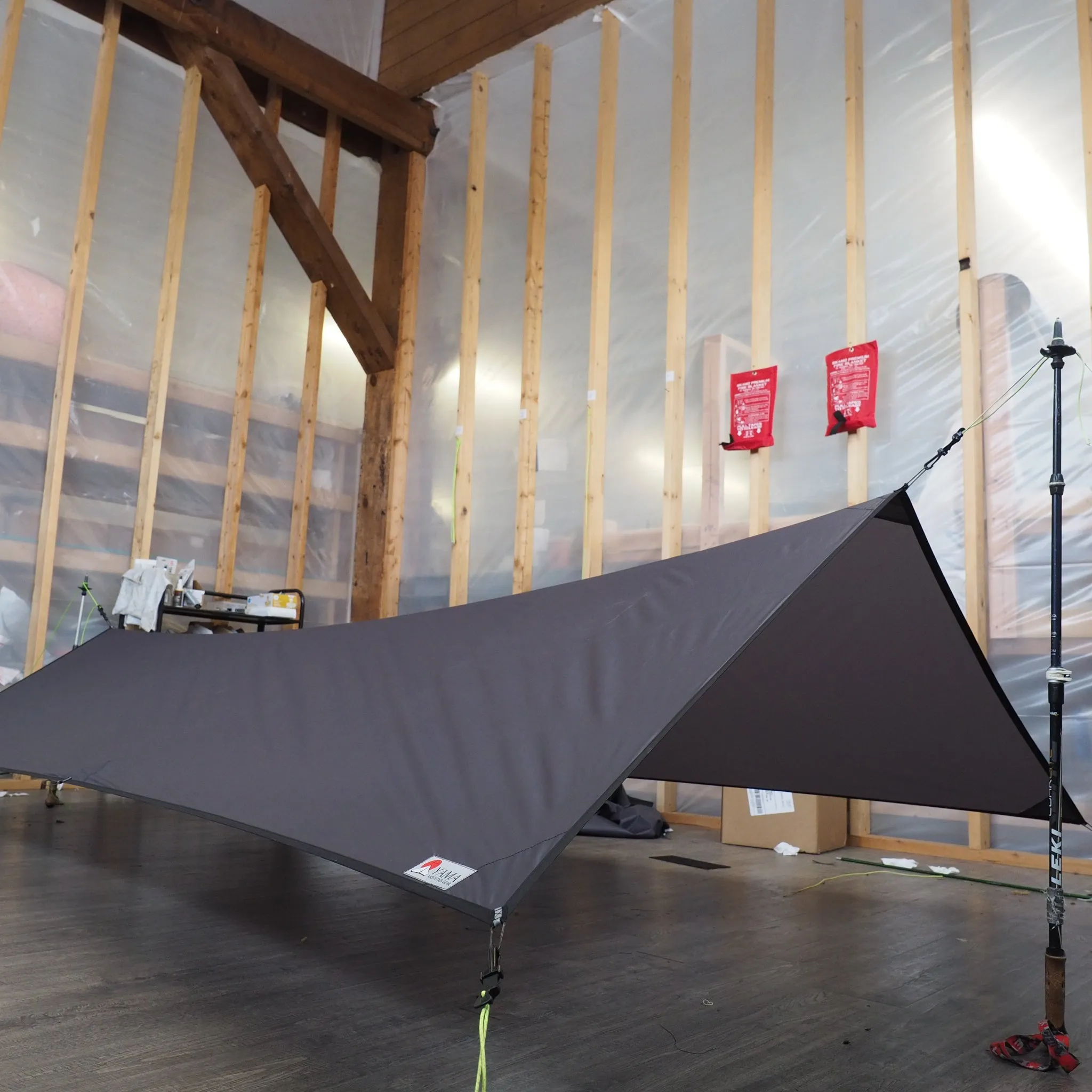 7'/5' x 9' Tapered Tarp - Recycled Silpoly