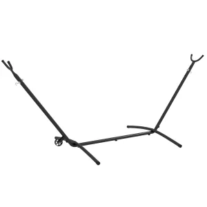 9.5ft Hammock Stand Portable Hammock with Wheels Adjustable Hammock Net Stand with Carry Bag for String-style Brazilian-style