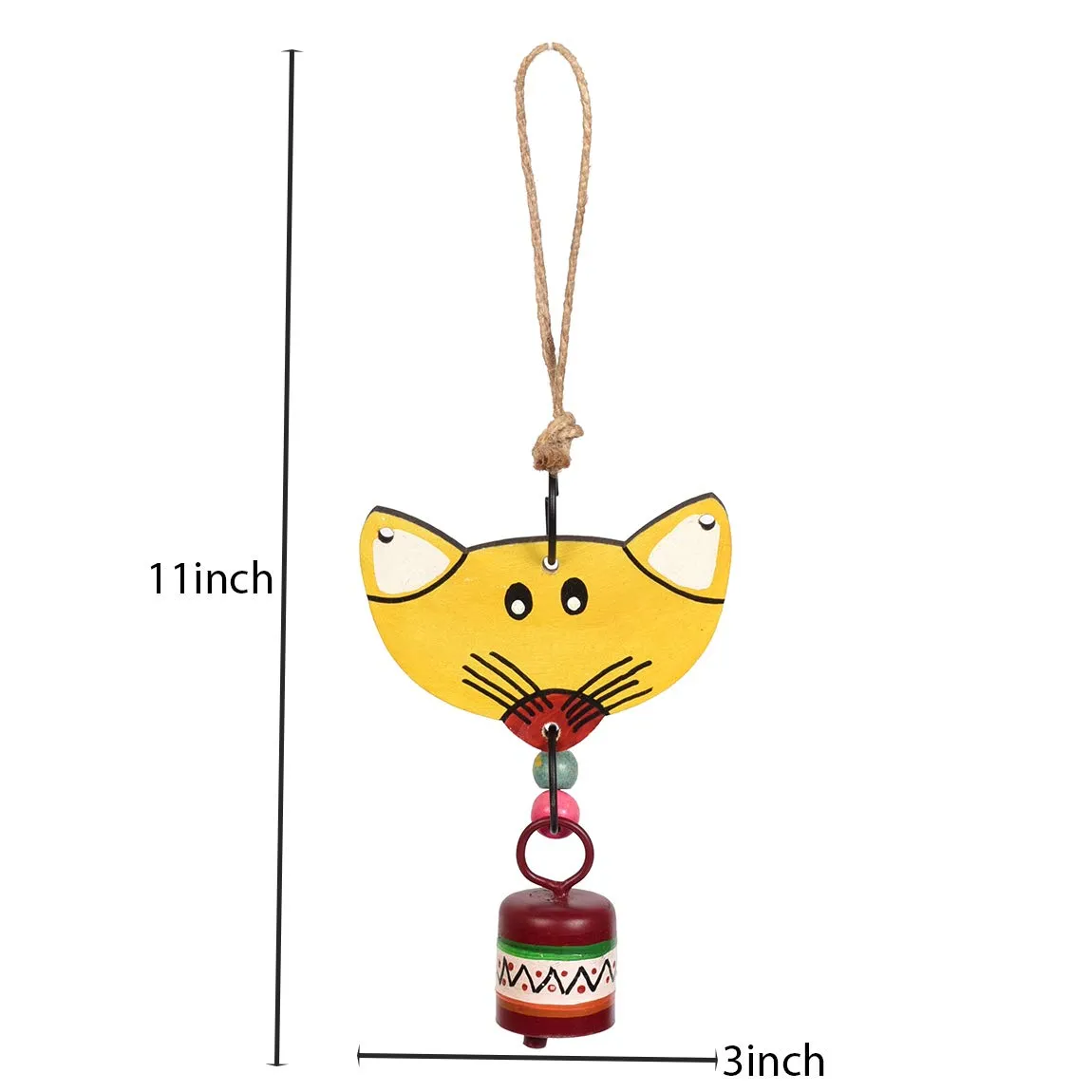 Aakriti Art Creations Handpainted Wind Chimes for Outdoor Hanging and Home Decoration