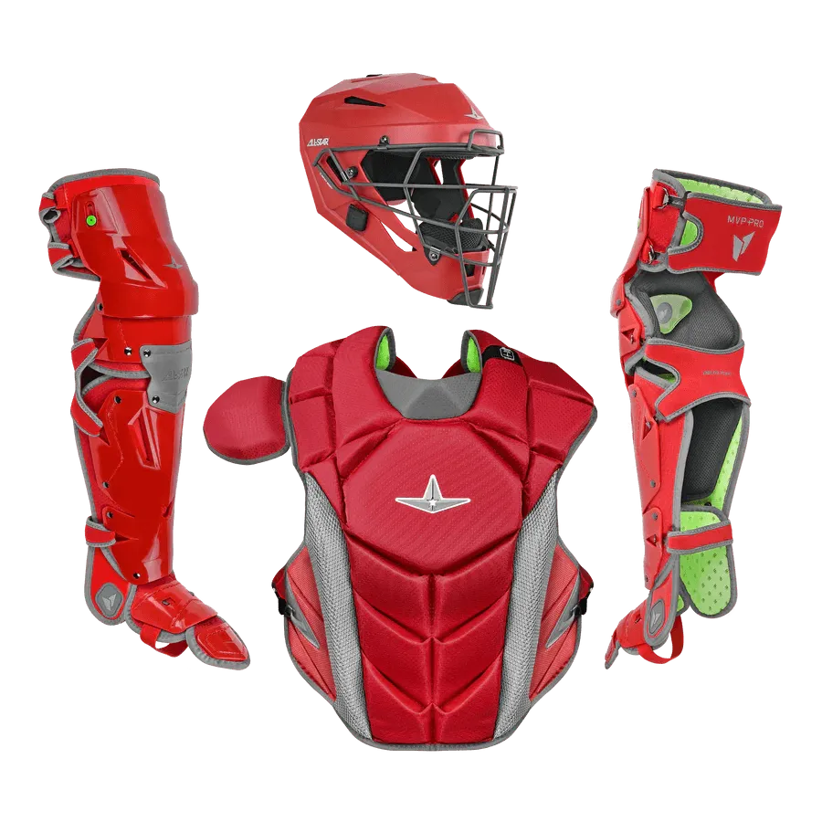 All Star MVP-PRO Series Adult Catchers Set - Solid Colors