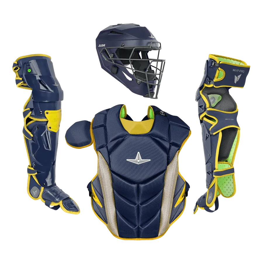 All Star MVP-PRO Series Adult Catchers Set - Solid Colors