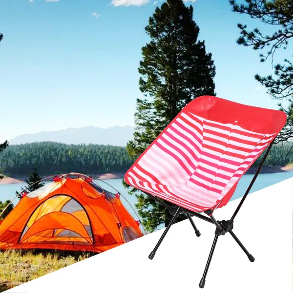 ALPHA CAMP Ultralight Portable Folding Camping Chairs With Carry Bag