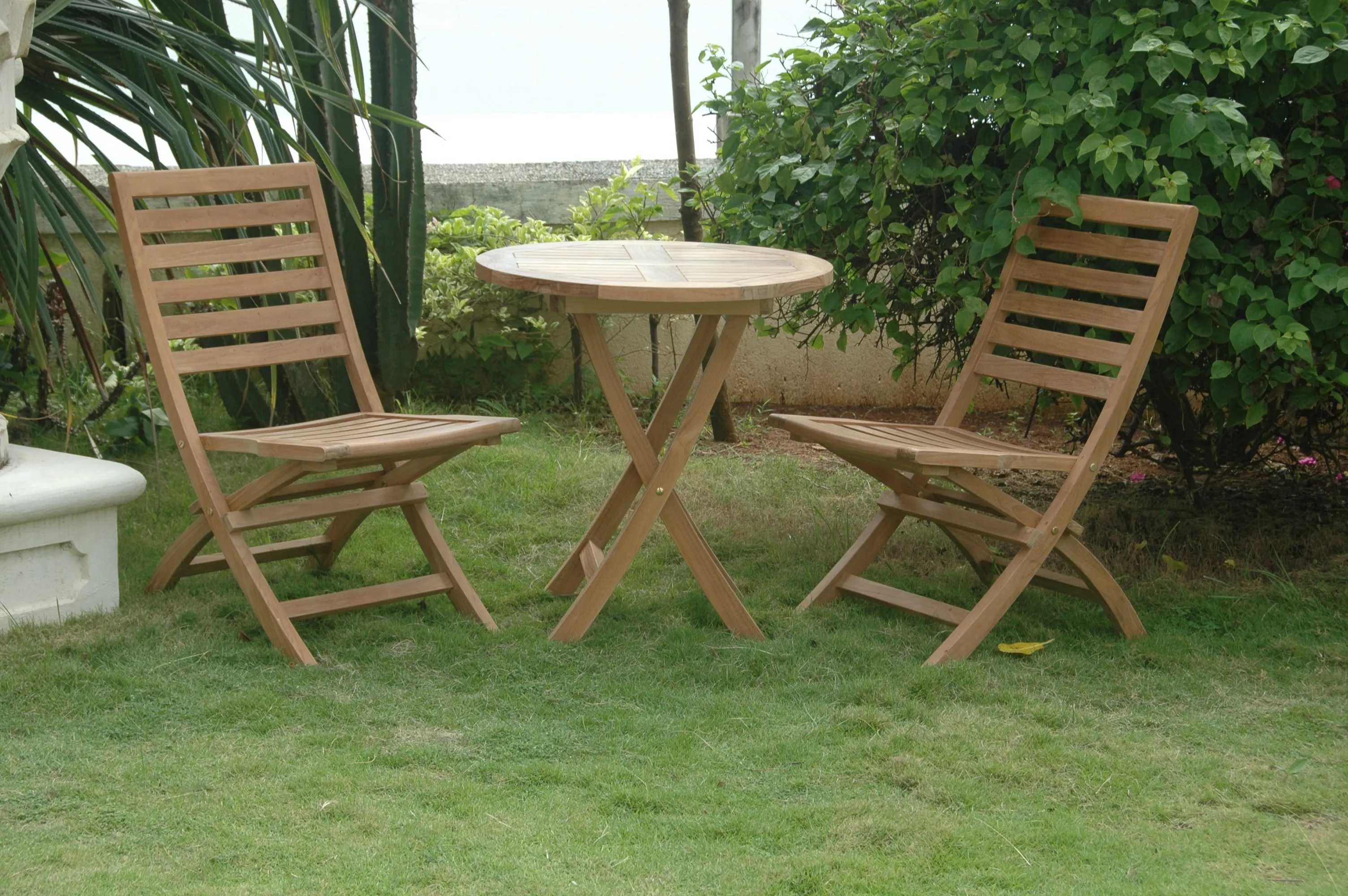 Bahama Andrew 3-Pieces Bistro Set By Anderson Teak