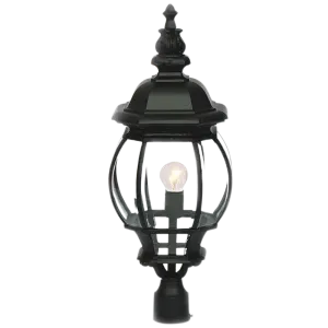 Bright Star Lighting L4001 BLACK Lantern