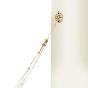 CasaMount 2rope Beige - Wall, Ceiling & Beam Suspension Set for Hammocks
