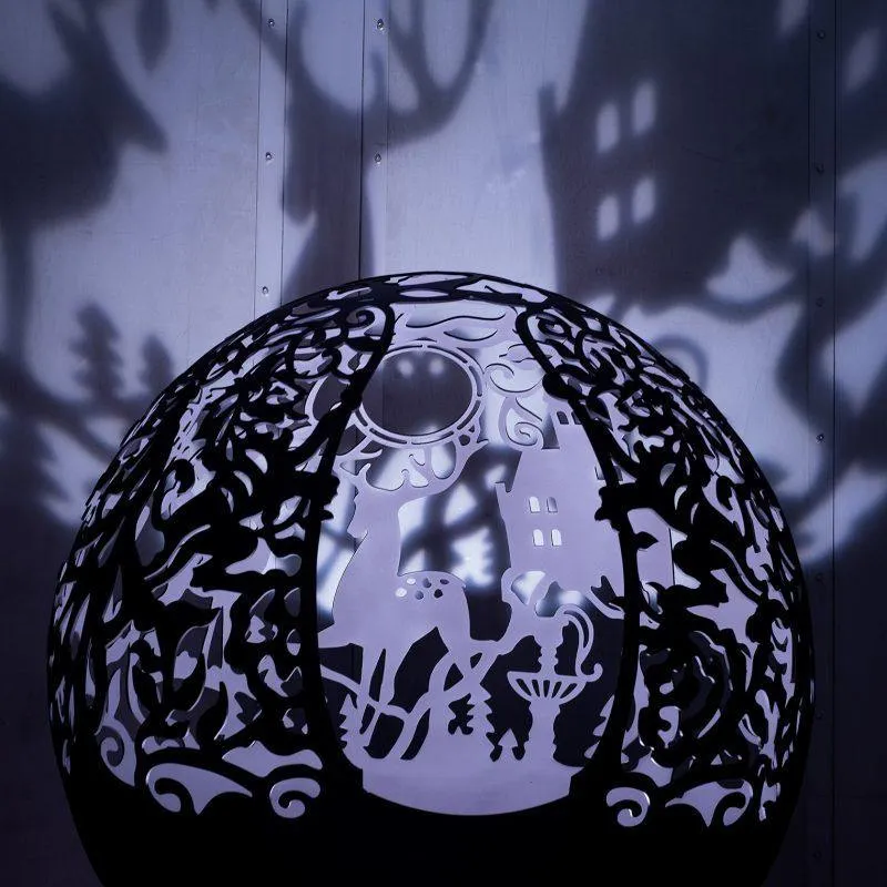 Country Manor Spherical Fire Pit