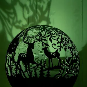 Country Manor Spherical Fire Pit