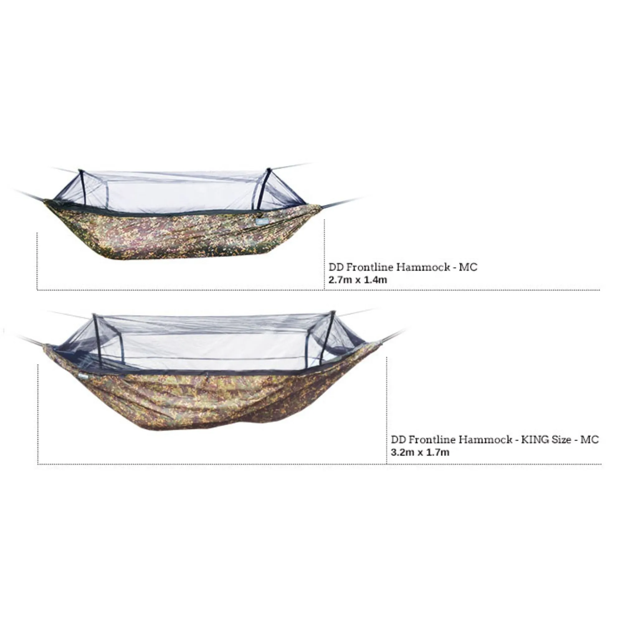 DD | FRONTLINE KING SIZE - Amaca con Zanzariera