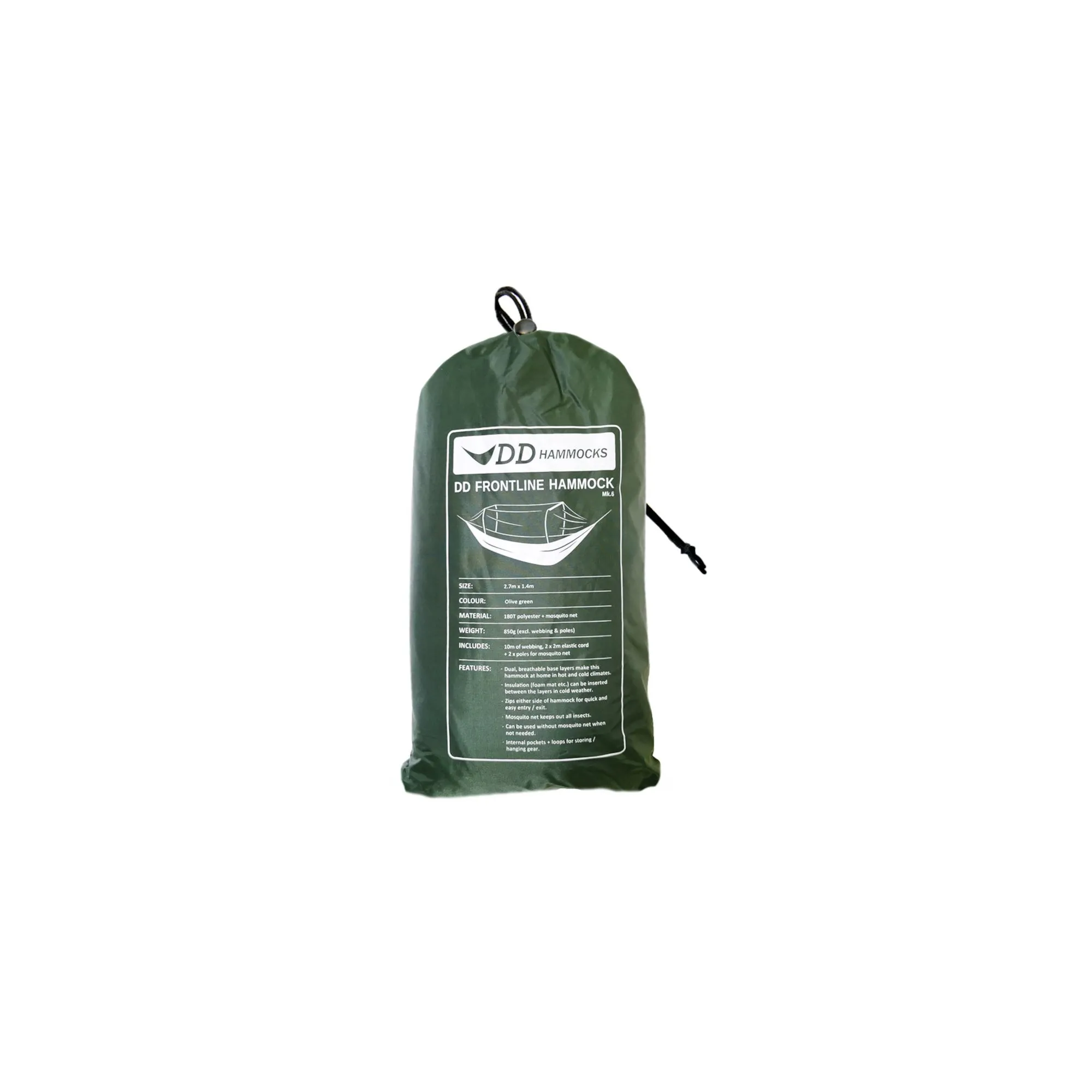 DD HAMMOCKS - FRONTLINE - Amaca con Zanzariera