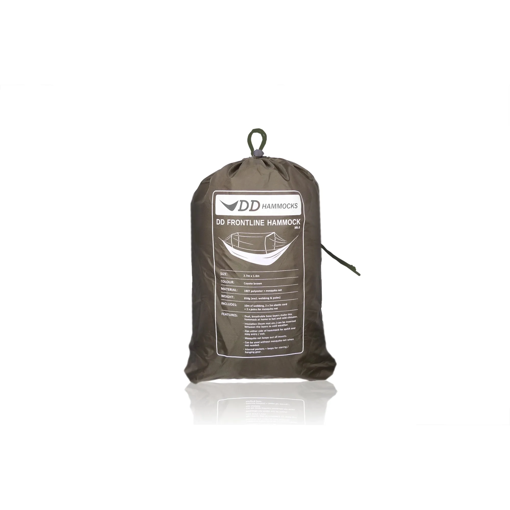 DD HAMMOCKS - FRONTLINE - Amaca con Zanzariera