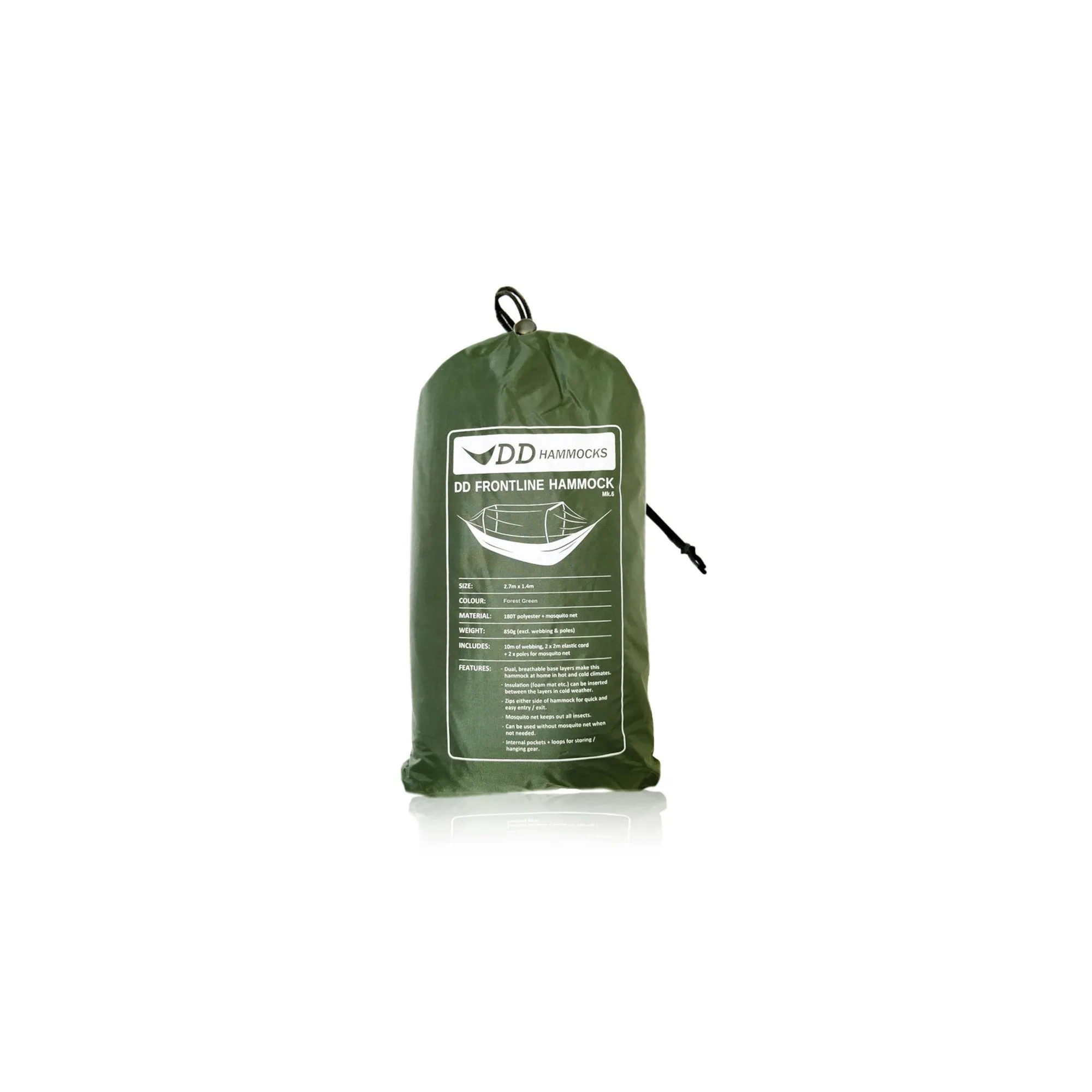 DD HAMMOCKS - FRONTLINE - Amaca con Zanzariera