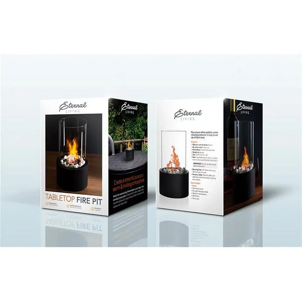 Eternal Living Portable Tabletop Fire Pit - Perfect for Gatherings