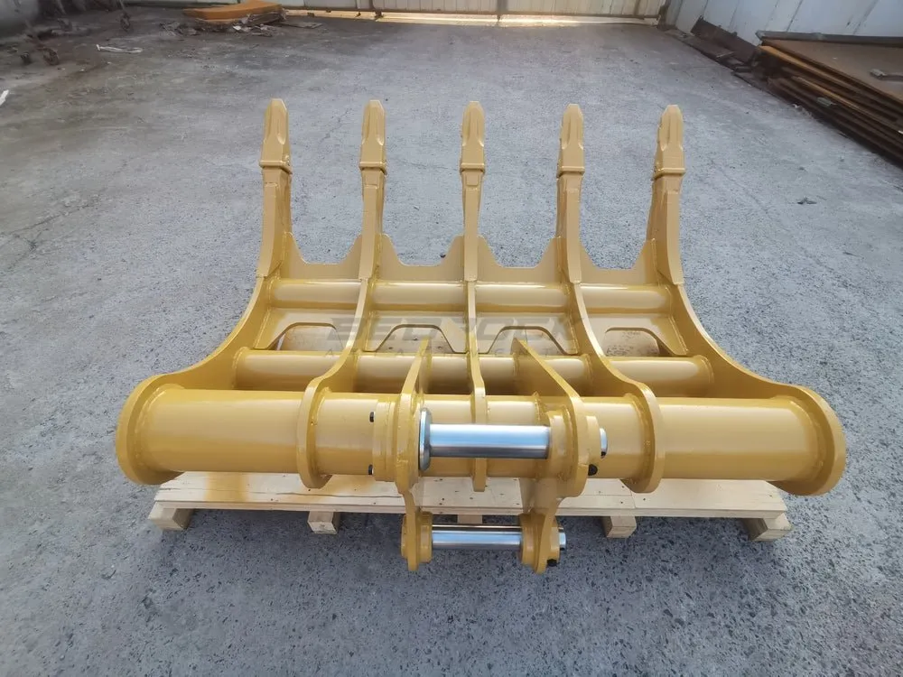 EXCAVATOR RAKE FITS CAT 313D2GC, 65MM Pins