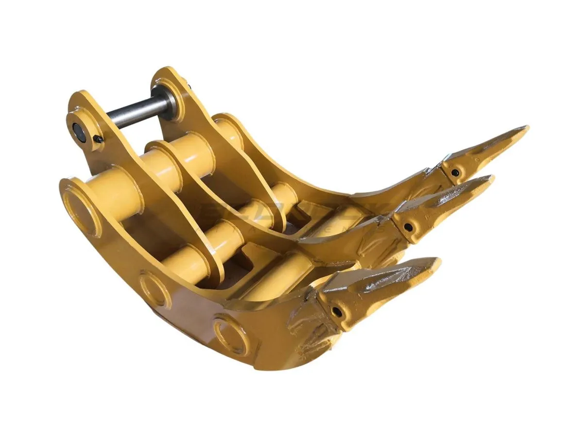 EXCAVATOR RAKE GP-GP (B LINKAGE 36"), 2 x 80mm Pins, B Linkage