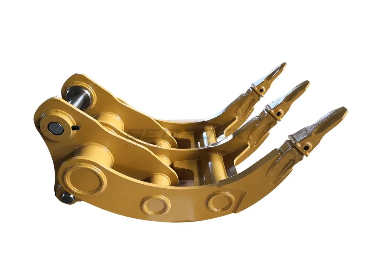 EXCAVATOR RAKE GP-GP (B LINKAGE 36"), 2 x 80mm Pins, B Linkage