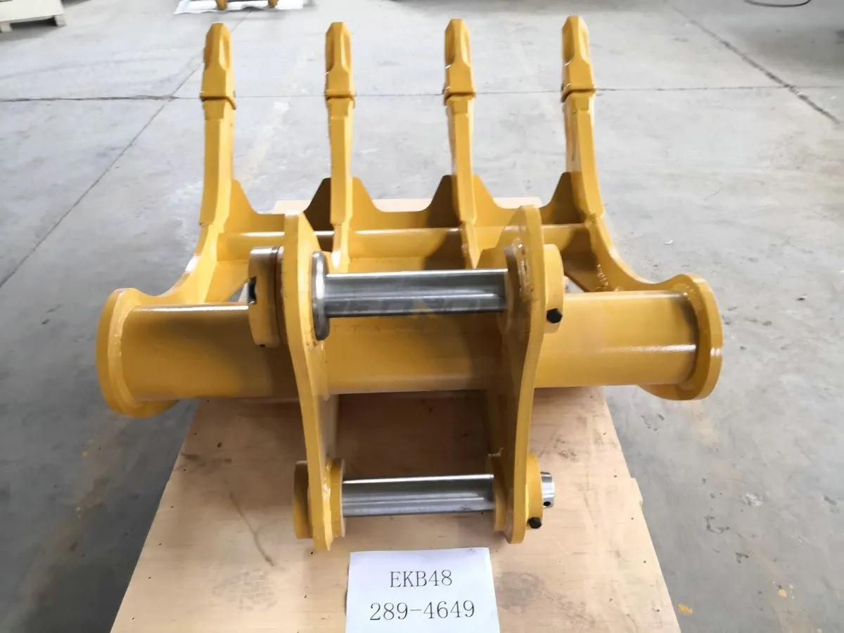 EXCAVATOR RAKE GP-GP (B LINKAGE 48"), 2 x 80mm Pins, B Linkage
