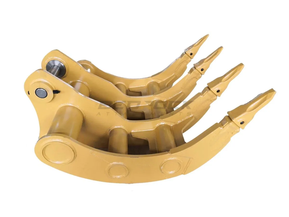 EXCAVATOR RAKE GP-GP (B LINKAGE 48"), 2 x 80mm Pins, B Linkage