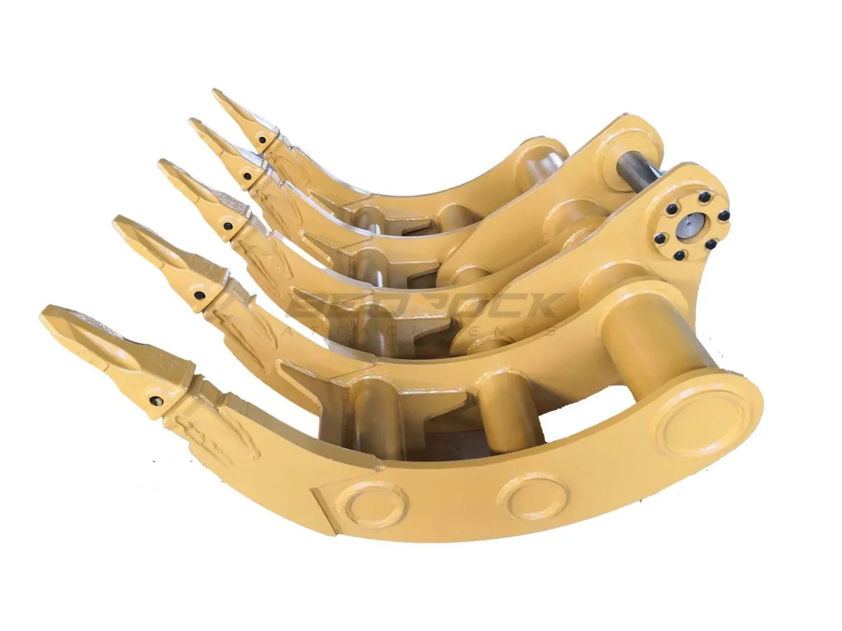 EXCAVATOR RAKE GP-GP (CB LINKAGE 60"), 2 x 90mm Pins, CB Linkage