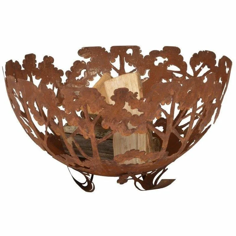 Fire Bowl, Woodland Scene