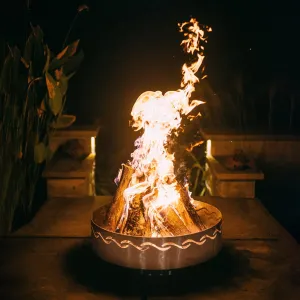 Fire Pit Art Fire Surfer Fire Pit