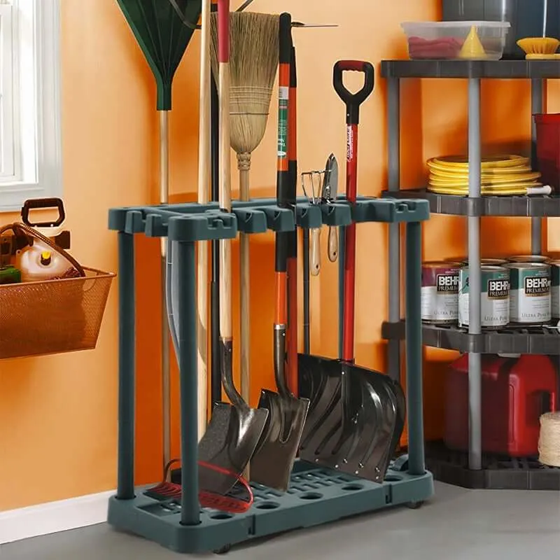 Garden Tools Rack Shovel Standing Storage Rack