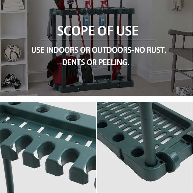 Garden Tools Rack Shovel Standing Storage Rack