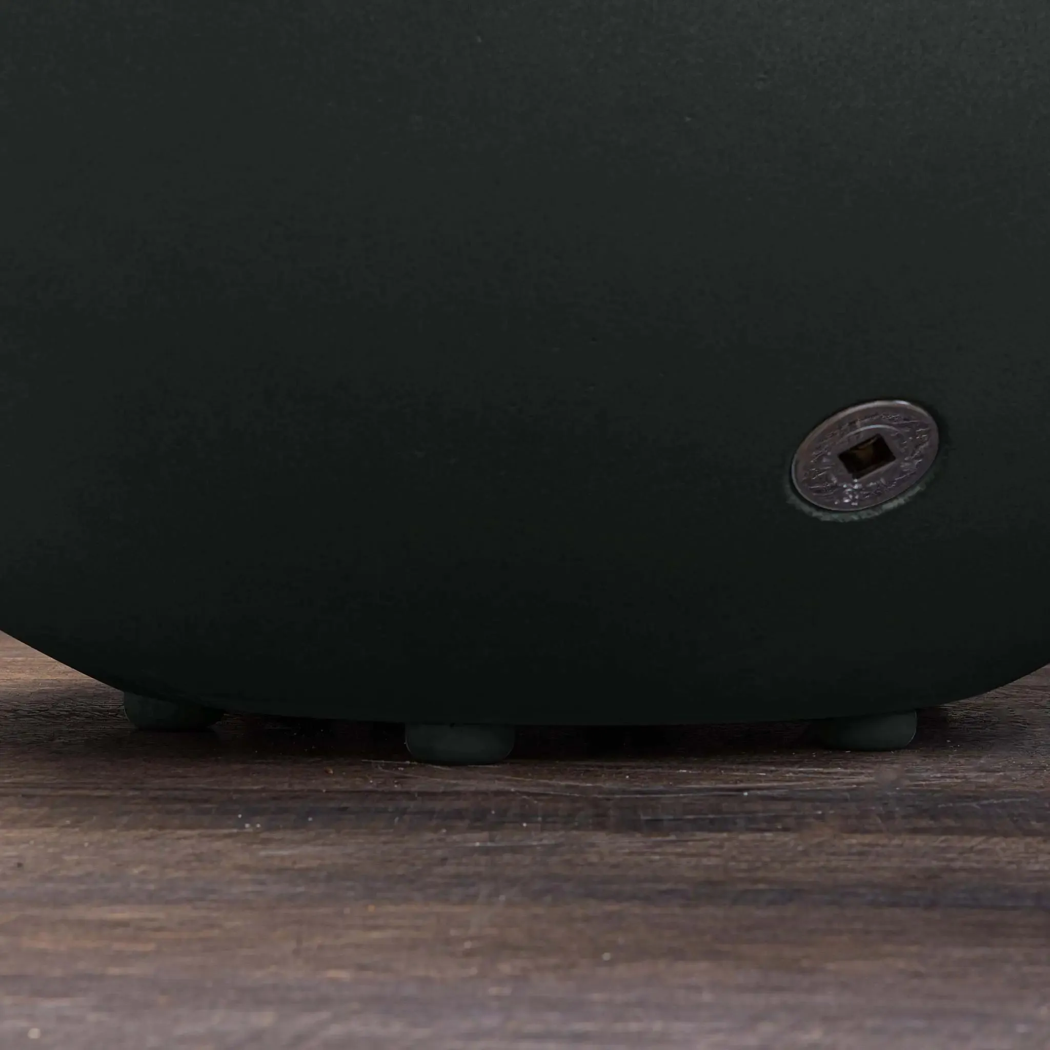 Gravity 36" W Graphite Round Concrete CSA Electronic Ignition On/Off Natural Gas Fire Pit - SD-FP-GRAV-3616-GRPH-ELECCSAOO-NG by Starfire Designs