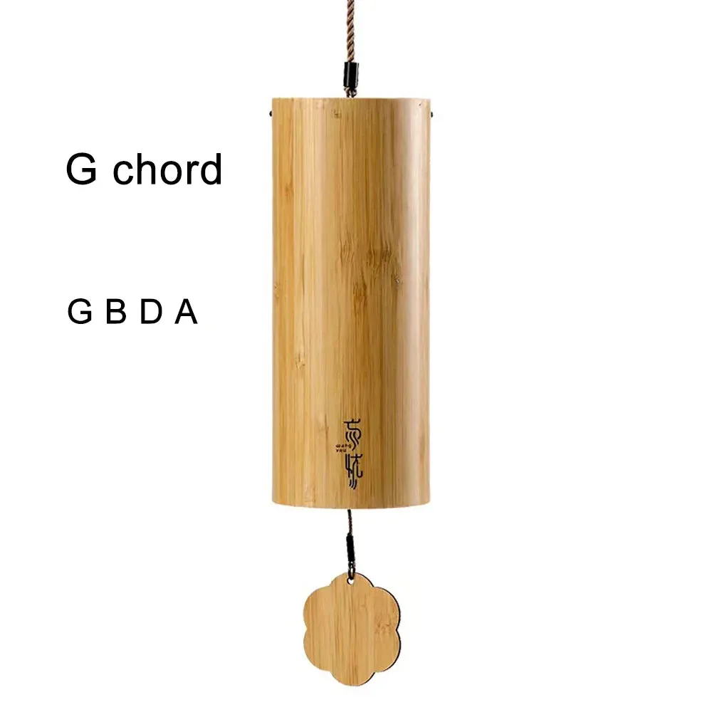 Healing Wind Chimes Bamboo Chord Handmade Musical Windchime