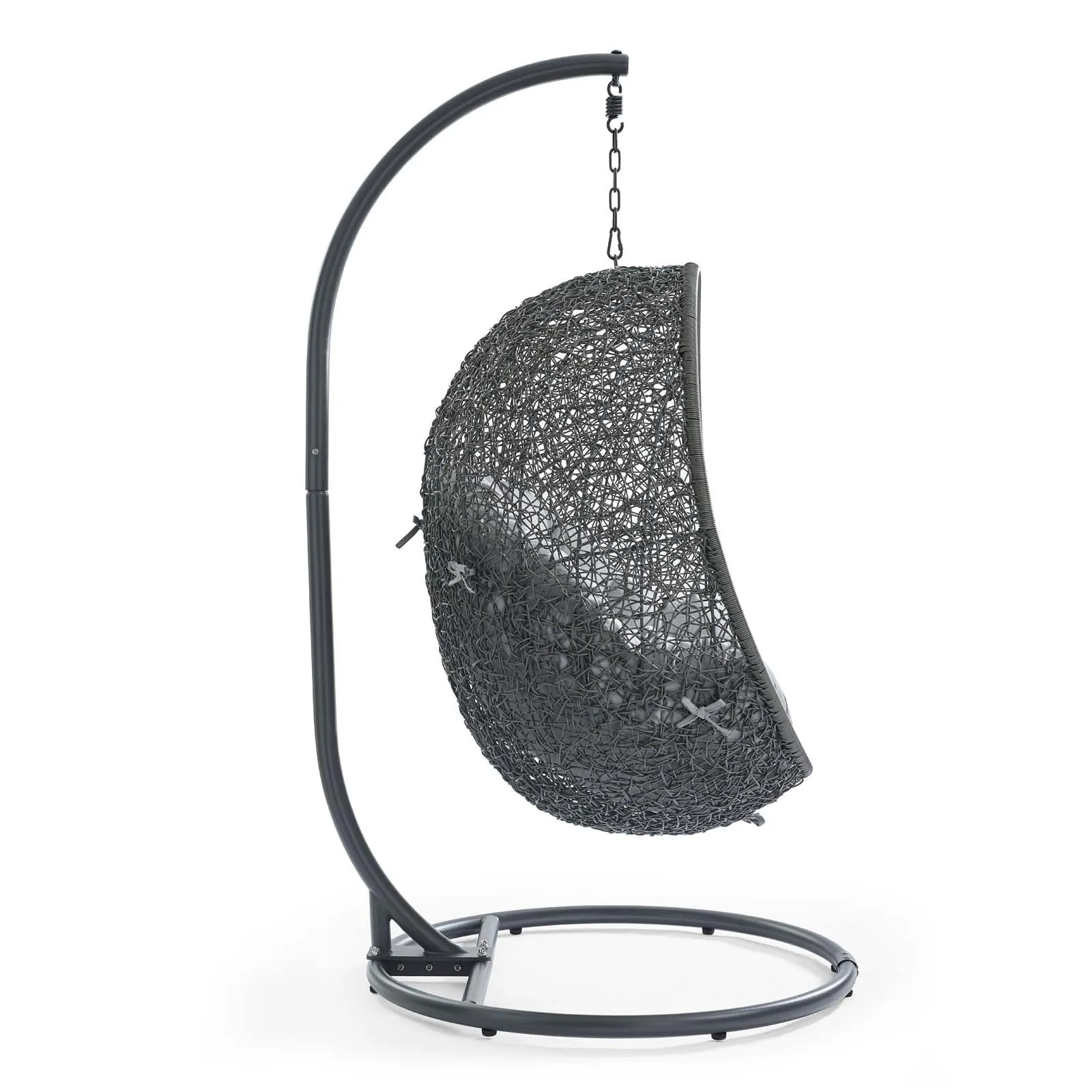 Hide Outdoor Patio Sunbrella® Swing Chair With Stand by Modway