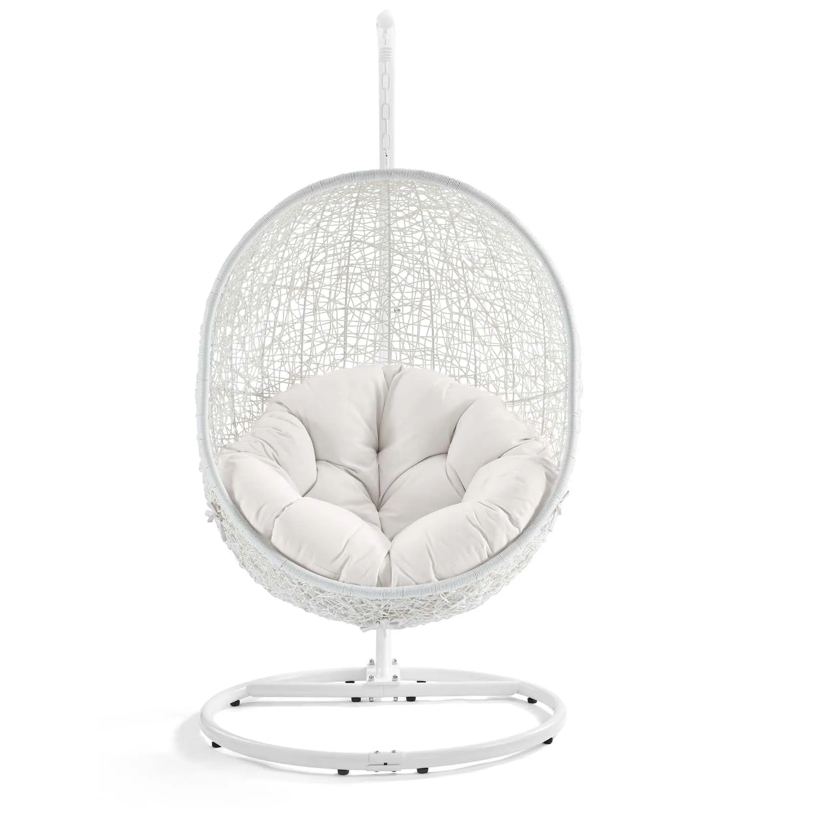Hide Outdoor Patio Sunbrella® Swing Chair With Stand by Modway