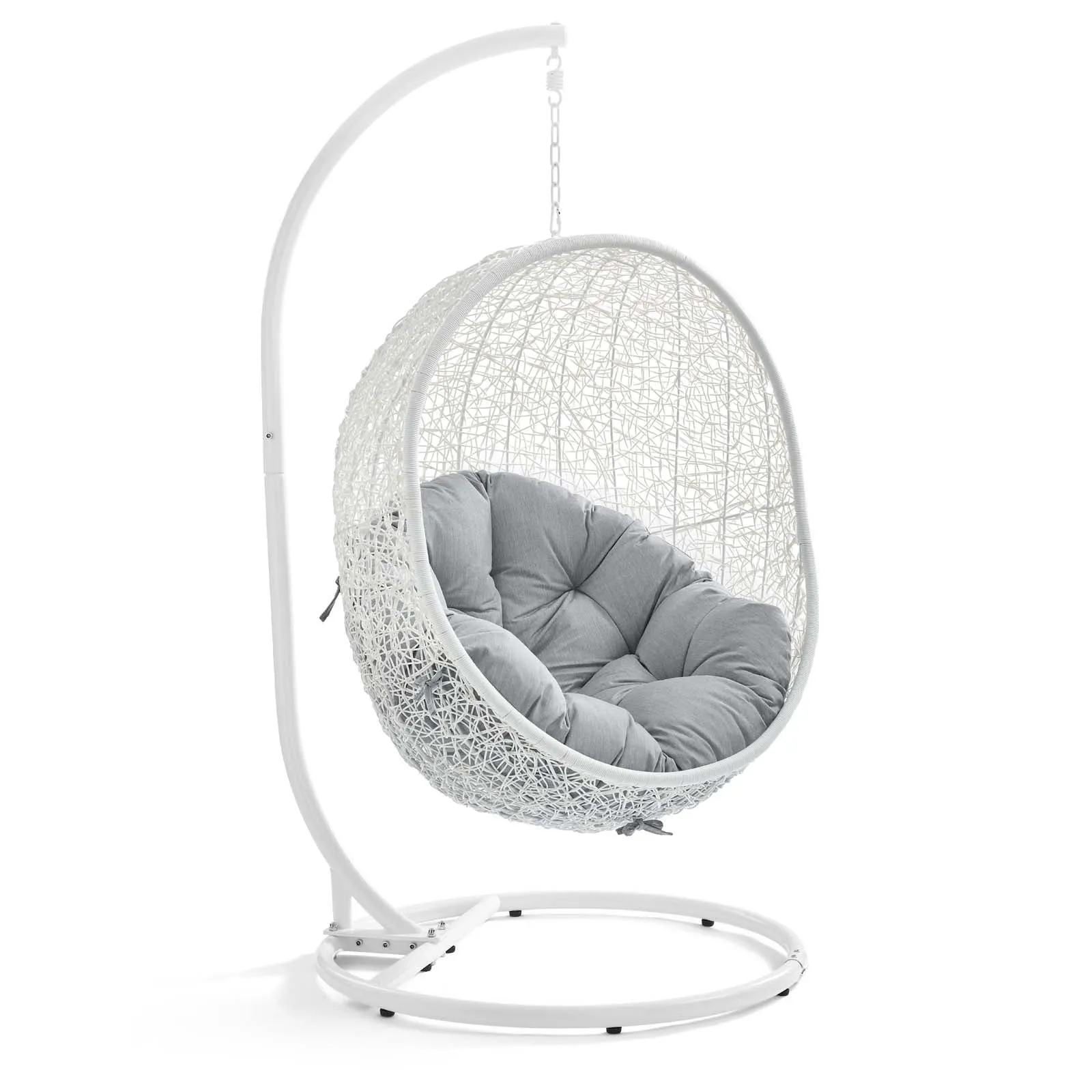 Hide Outdoor Patio Sunbrella® Swing Chair With Stand by Modway