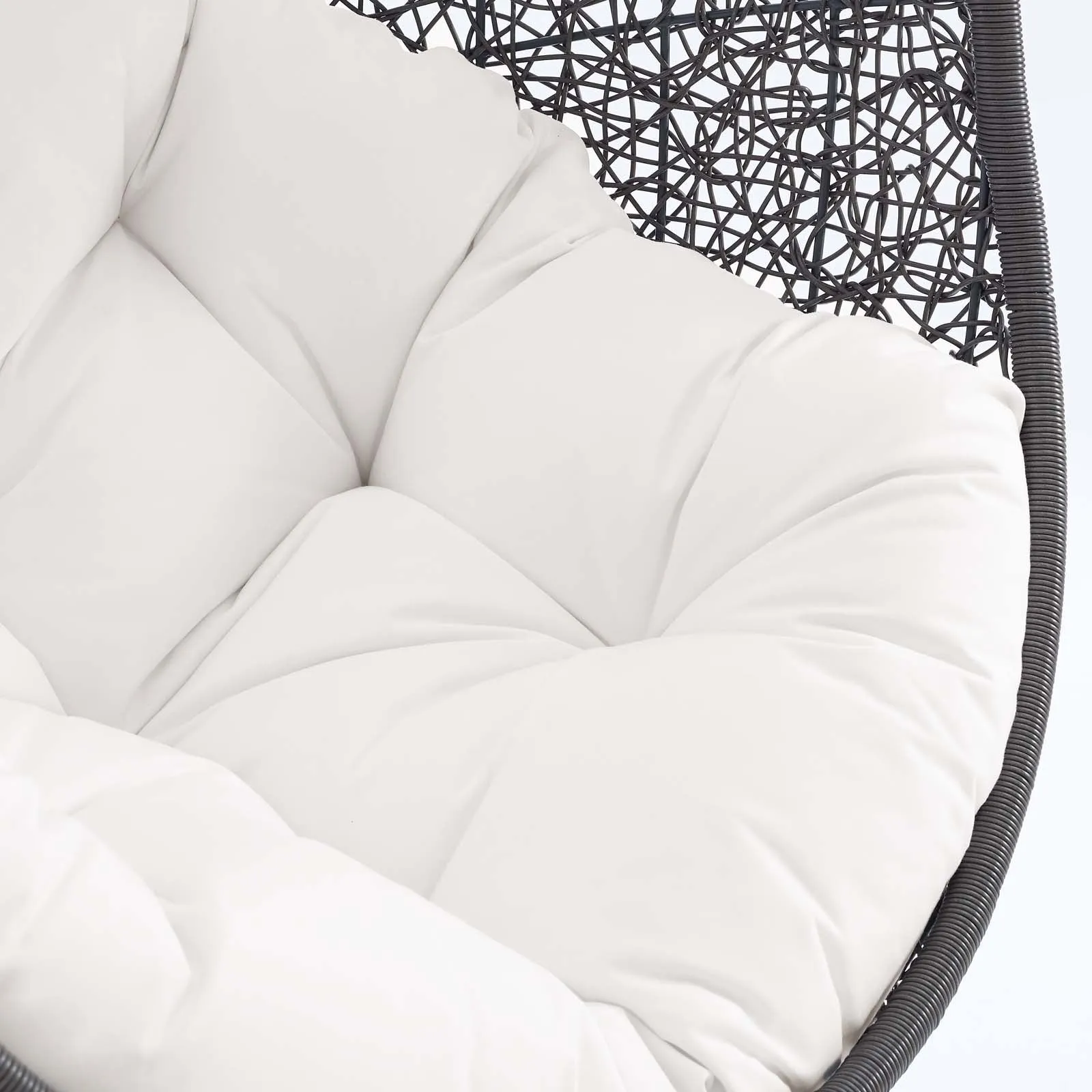 Hide Outdoor Patio Sunbrella® Swing Chair With Stand by Modway