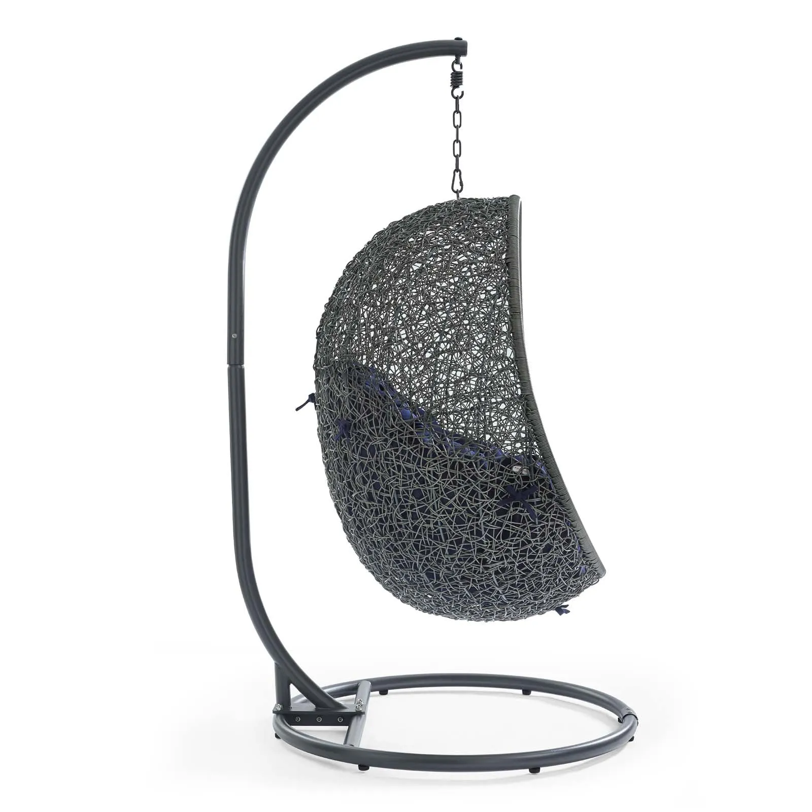 Hide Outdoor Patio Sunbrella® Swing Chair With Stand by Modway