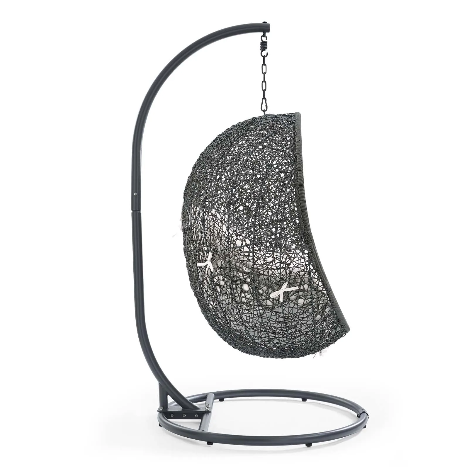 Hide Outdoor Patio Sunbrella® Swing Chair With Stand by Modway