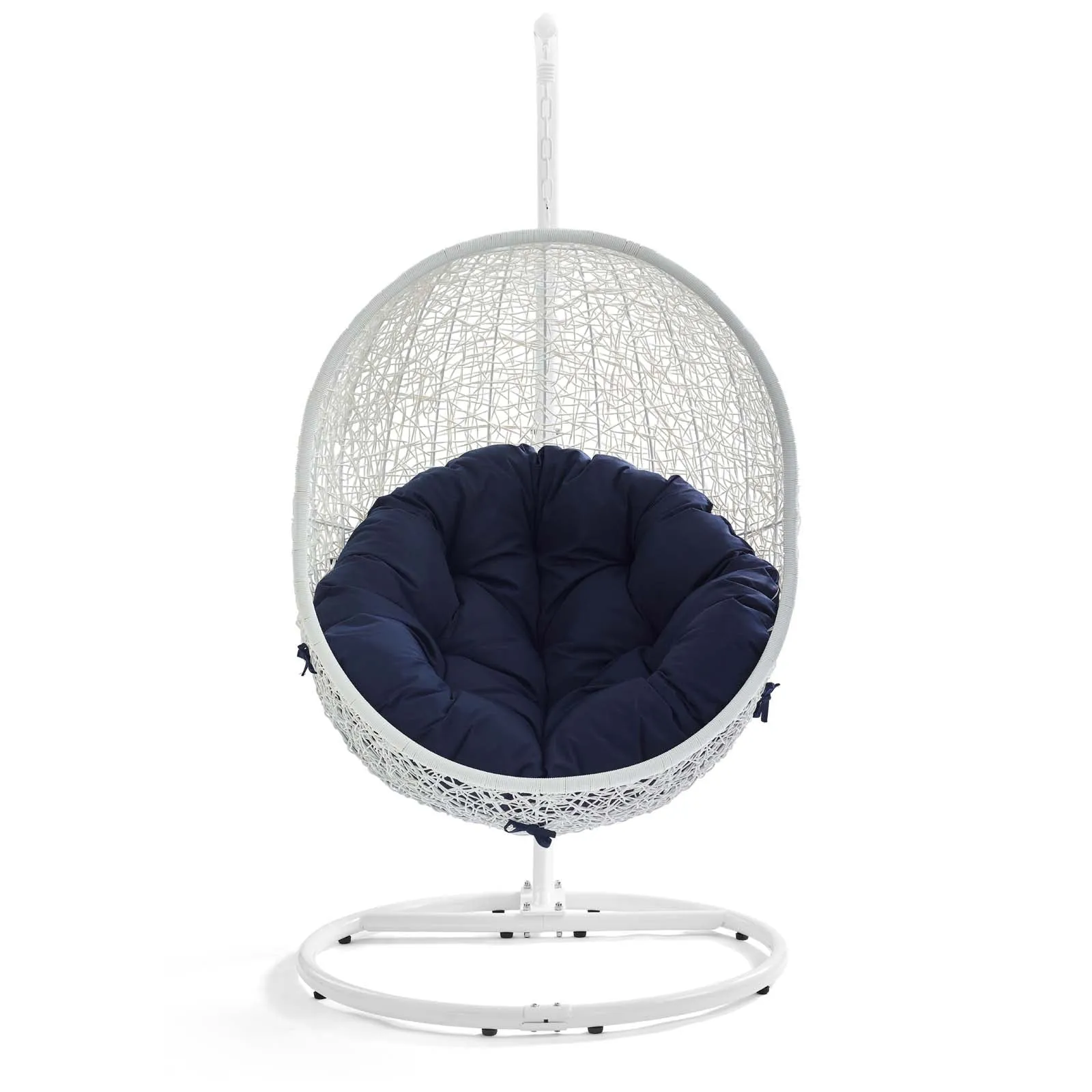 Hide Outdoor Patio Sunbrella® Swing Chair With Stand by Modway