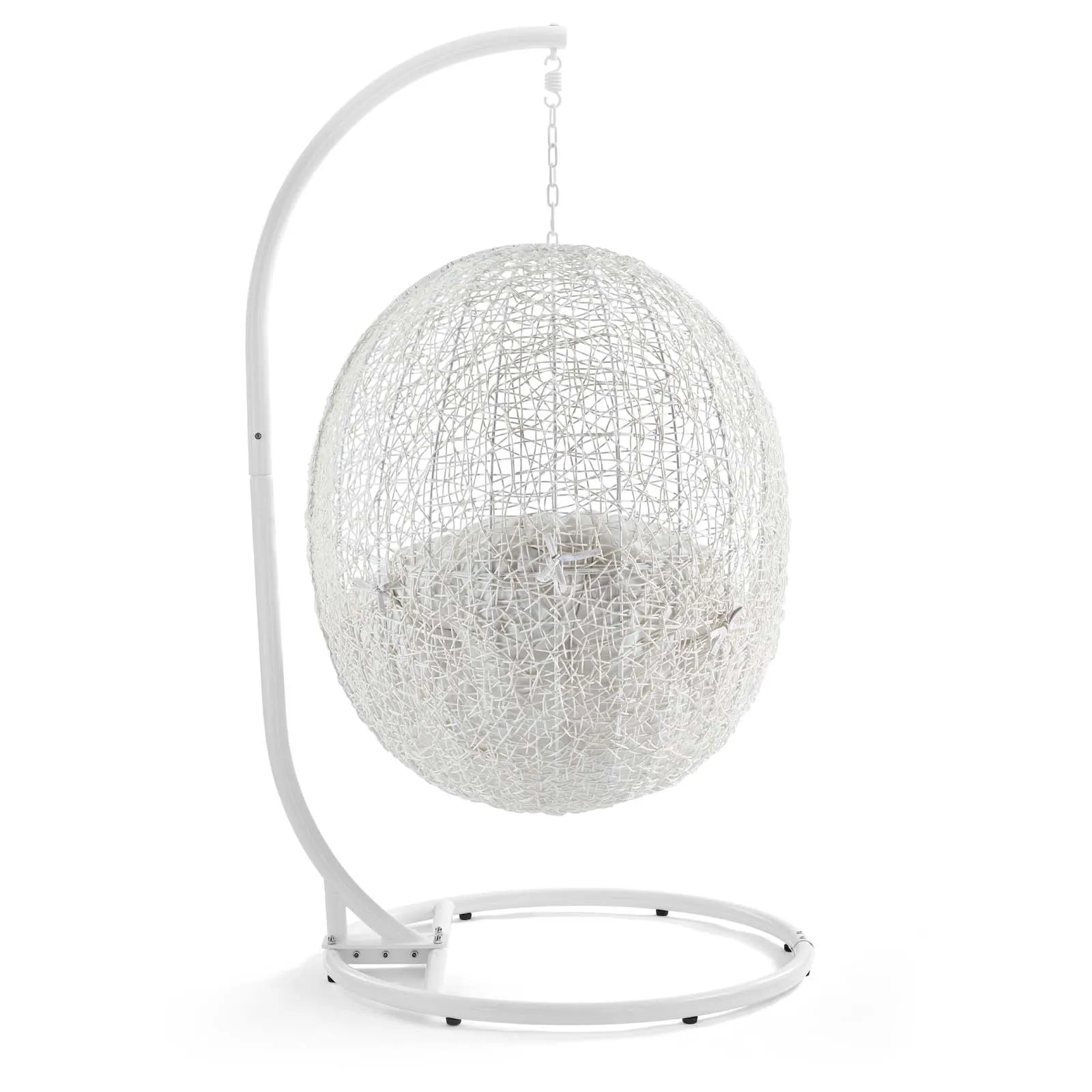 Hide Outdoor Patio Sunbrella® Swing Chair With Stand by Modway