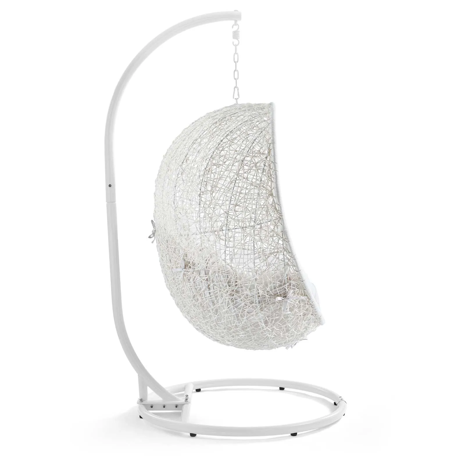Hide Outdoor Patio Sunbrella® Swing Chair With Stand by Modway