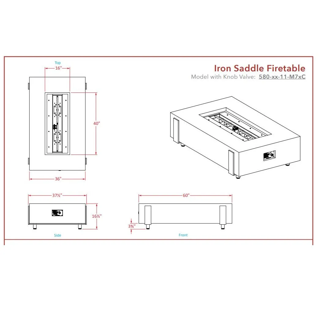 Iron Saddle Firetable