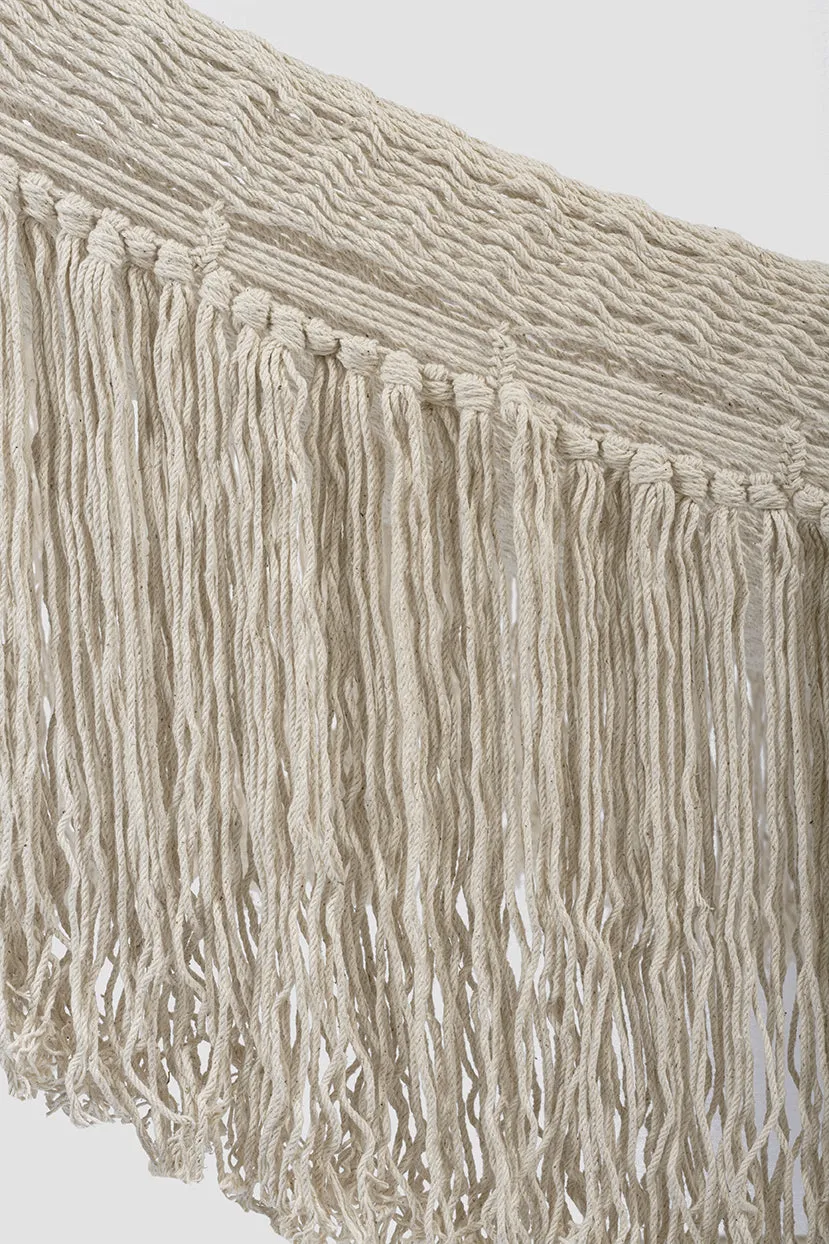 Ivory Cascade, Hand Woven  Rope Authentic Mexican Hammock - LImited edition